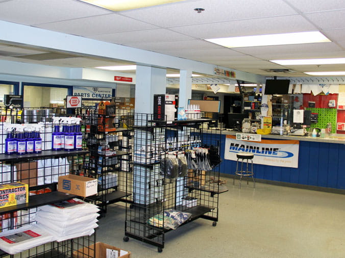 Plumbing Parts Counter at Weinstein Willow Grove