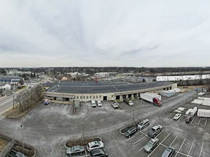 Aerial view of Weinstein Supply Willow Grove