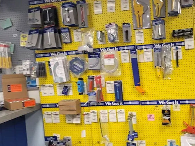 PLumbing parts at Weinstein Supply Willow Grove